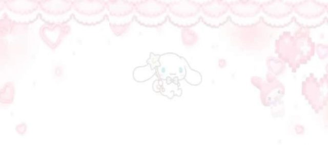 Cinnamoroll — Pastel Pink Lace & Hearts